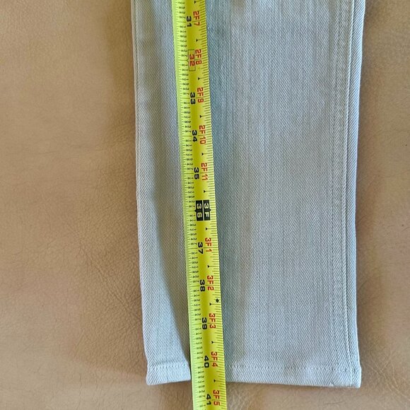 MAISON MARTIN MARGIELA PARIS FADED CAMEL DENIM JEANS - Picture 6 of 7